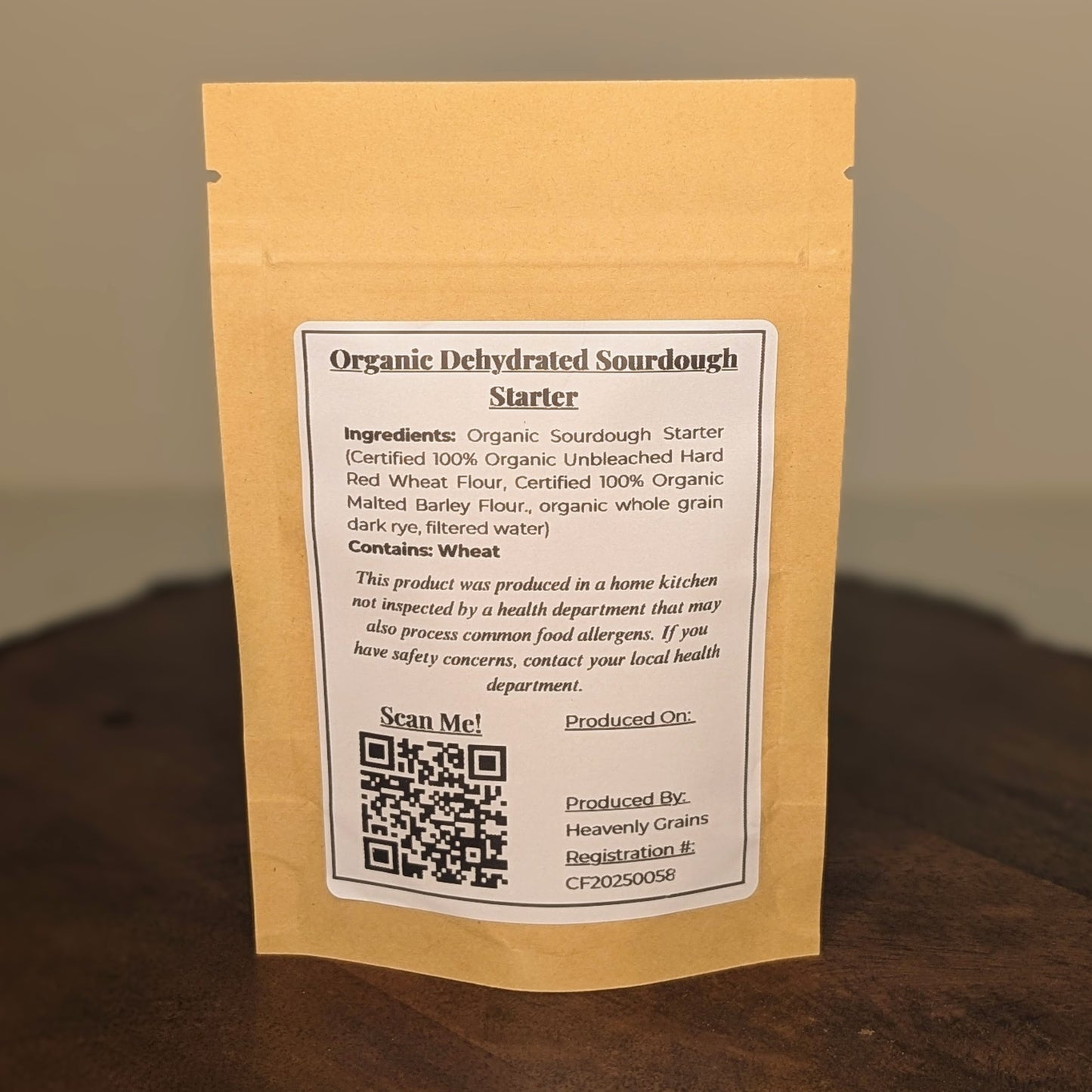 Dehydrated Sourdough Starter - Organic