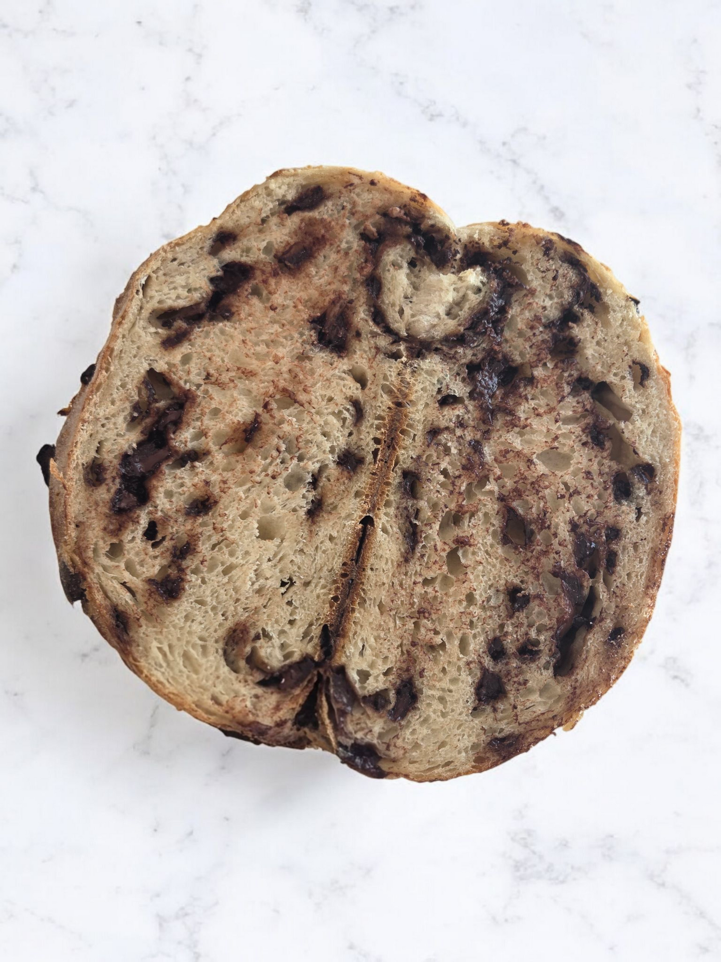 Chocolate Chip Sourdough Boule