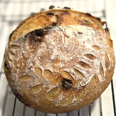 Chocolate Chip Sourdough Boule