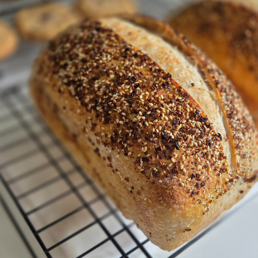Everything Sourdough Loaf
